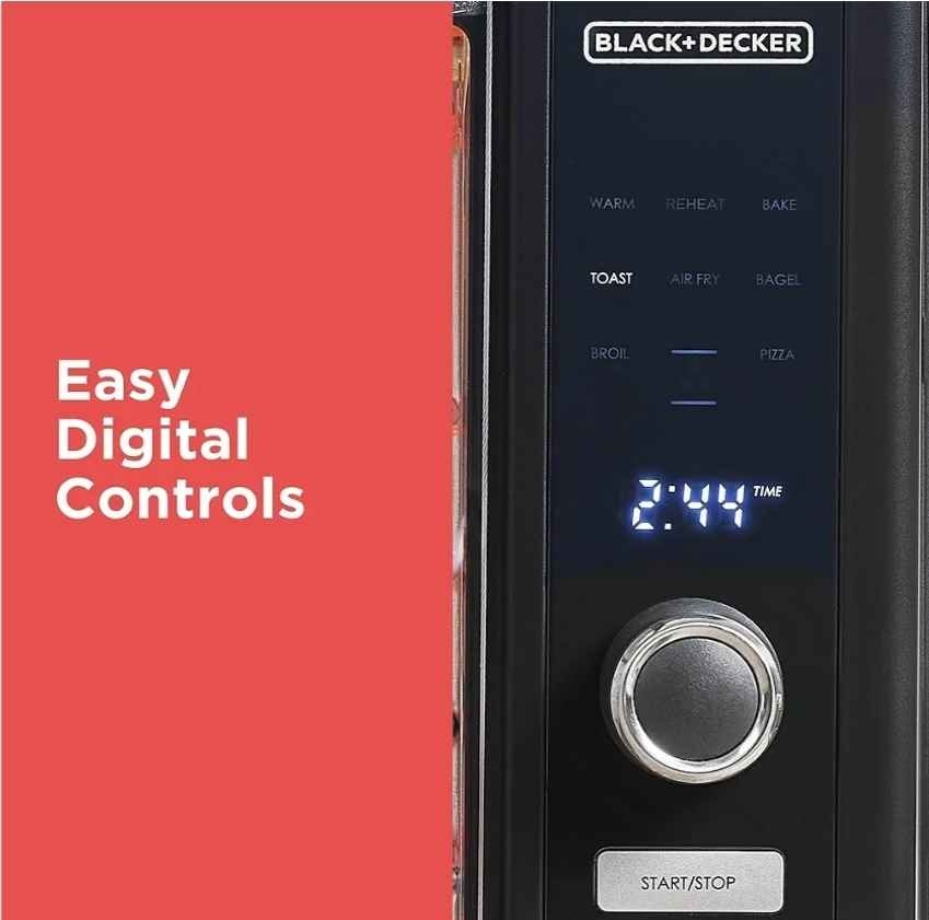 BLACK+DECKER Crisp 'N Bake 6-Slice Digital Toaster Oven - photo 5