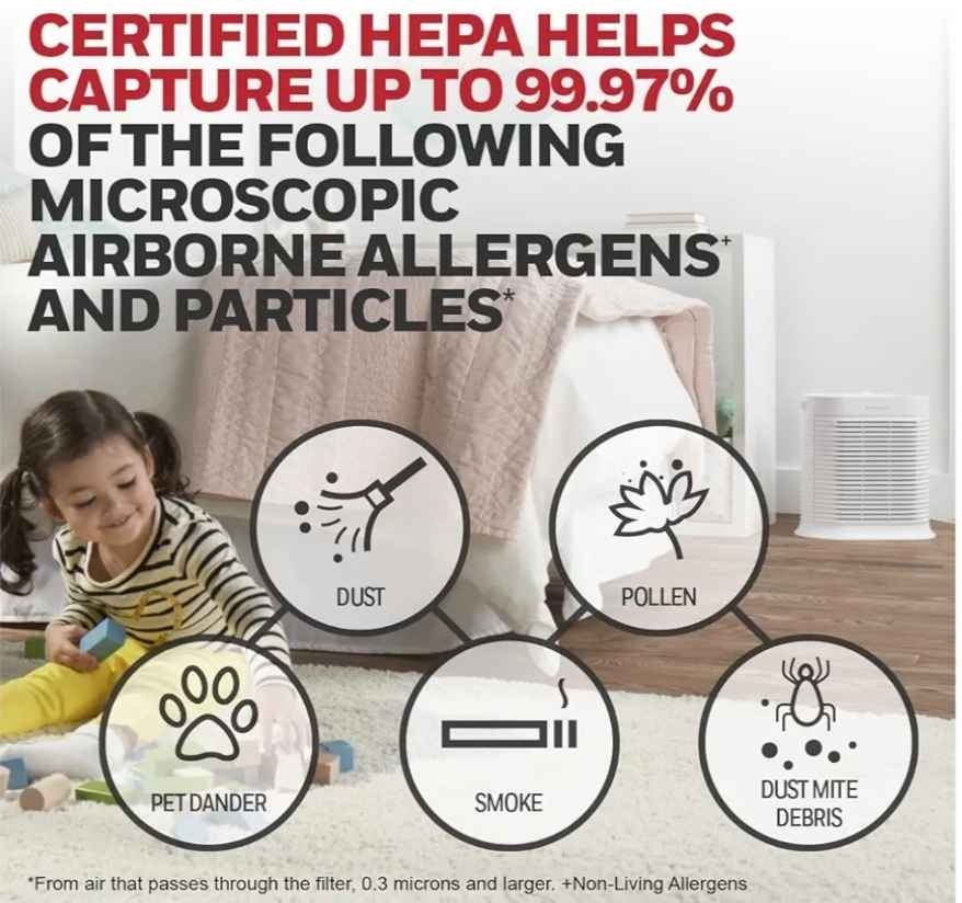 Honeywell HPA104C HEPA Air Purifier - Medium Room - photo 4