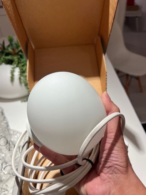 Authentic Flos Mini Glo Ball (Table) W/ Bulb & Wiring-Brand New - photo 2