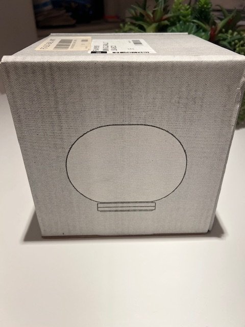 Authentic Flos Mini Glo Ball (Table) W/ Bulb & Wiring-Brand New - photo 5