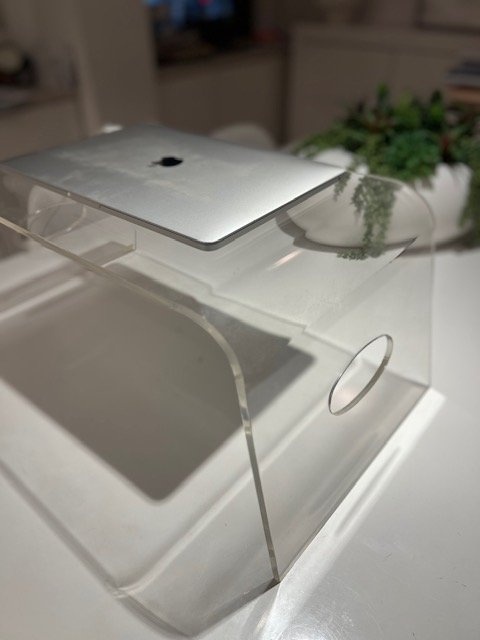 Modern Stylish Acrylic / Lucite Breakfast Tray - photo 2