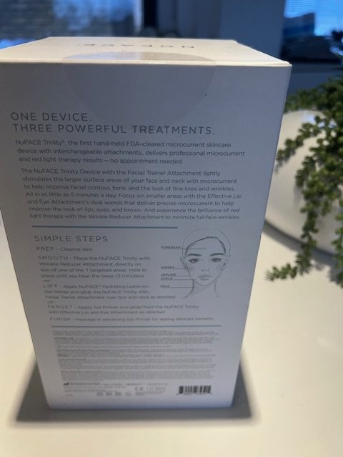 NuFACE Trinity Microcurrent Facial Toning Kit NEW - photo 4