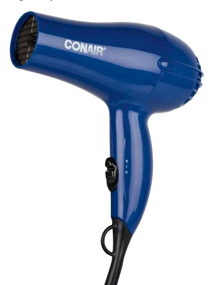 Conair 318RC Precise Styling 1875 Watt Mid Size Dryer, 2 heat /