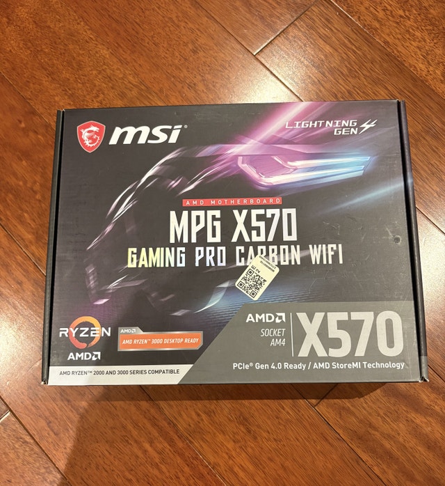 MSI X570 Gaming Pro Carbon Wifi Motherboard