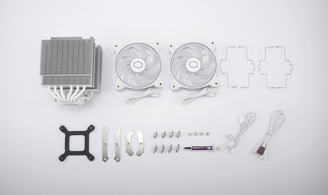Hyper 622 Halo White Dual Tower CPU Air Cooler - photo 4