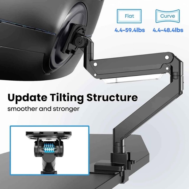 Ultrawide monitor arm for sale (Up to 57 Inch, 59.4 lbs) - photo 3