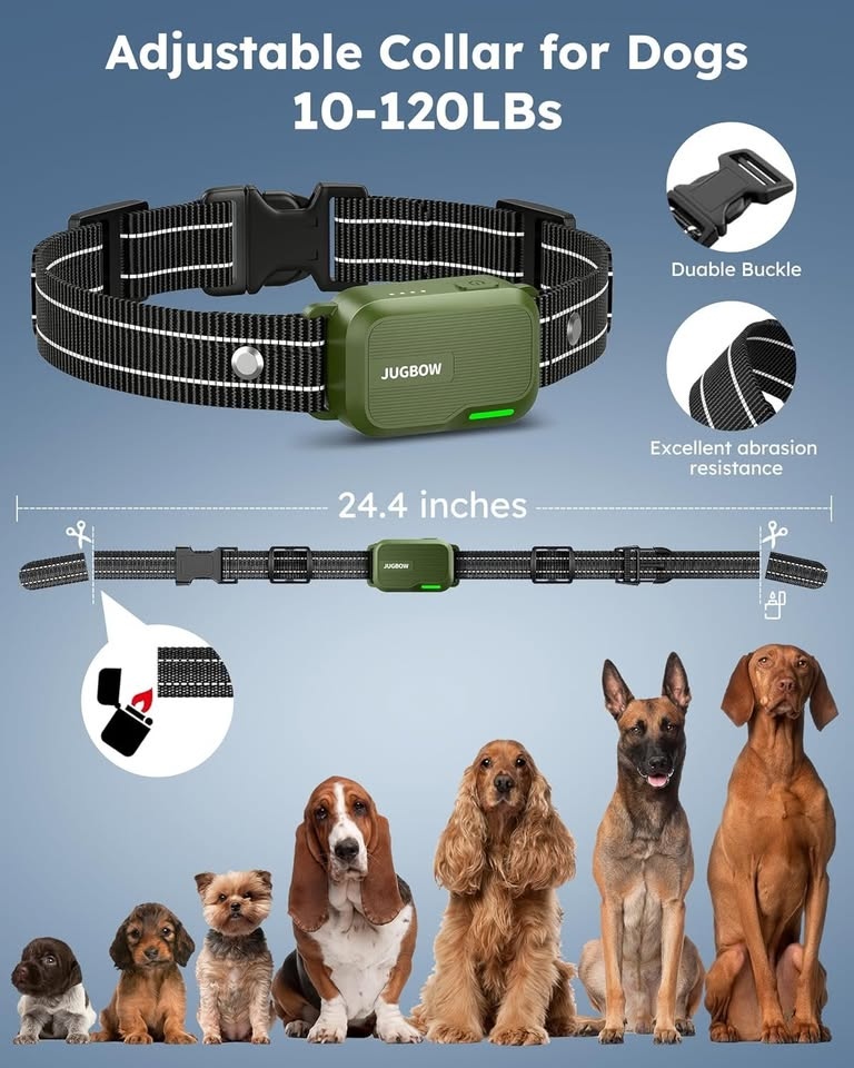 2 Pack Dog Training Shock Collars (10-120Lbs, up to 3300FT) - photo 2