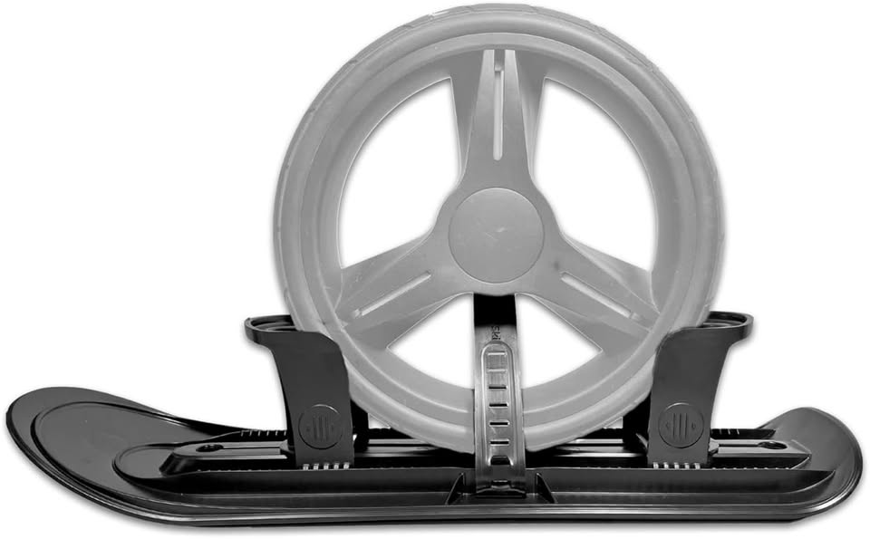 PremierSki Skis for Strollers Set of 4 (Fits 4" to 16" wheels)