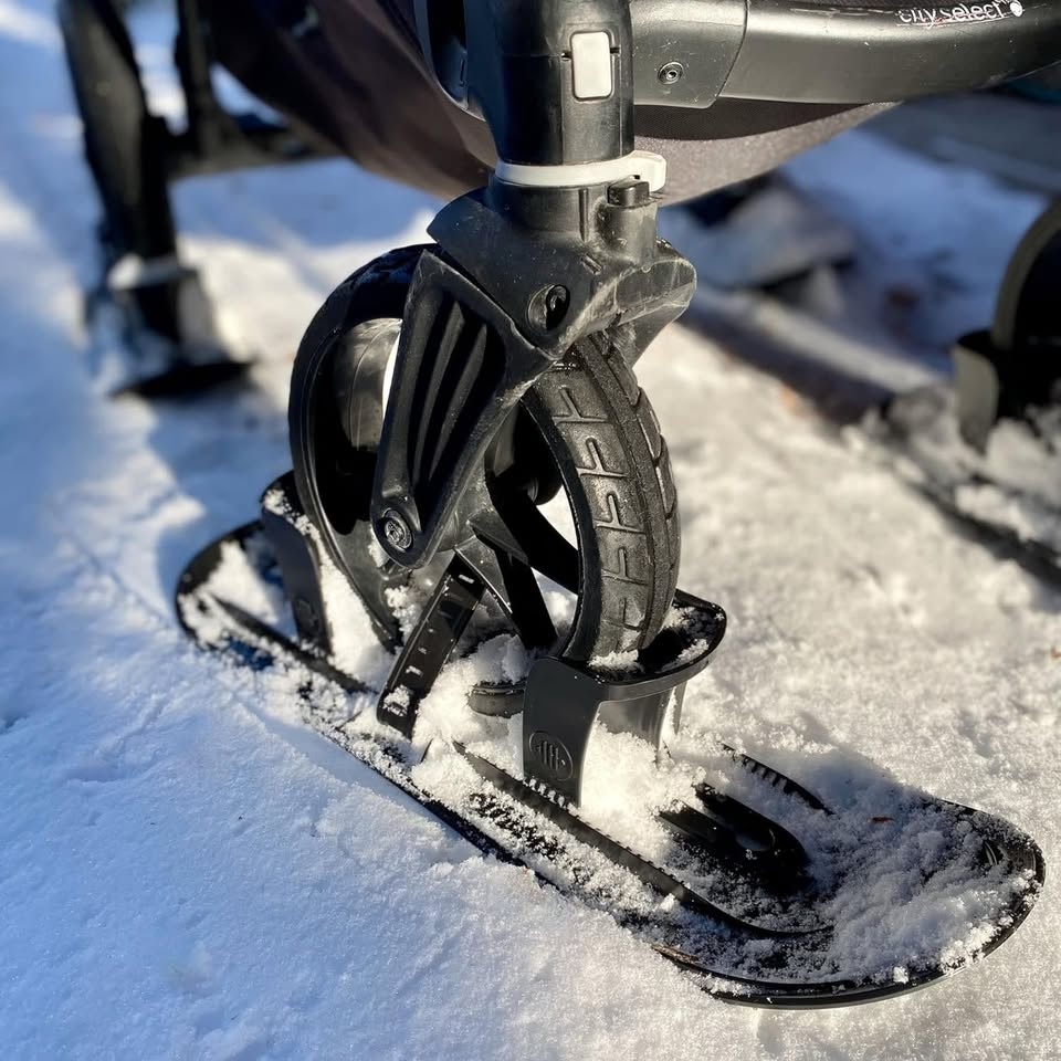 PremierSki Skis for Strollers Set of 4 (Fits 4" to 16" wheels) - photo 4