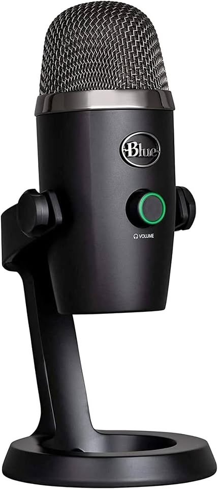 Logitech Blue Yeti Nano USB Microphone (Blackout)