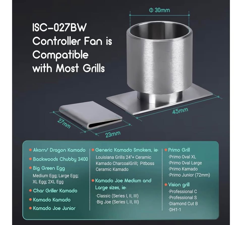 INKBIRD WiFi Bluetooth BBQ Smoker Temperature Controller - photo 2