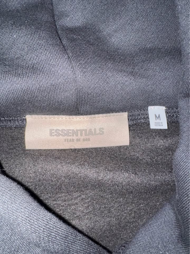 Black Essentials Hoodie Ss22 - photo 4