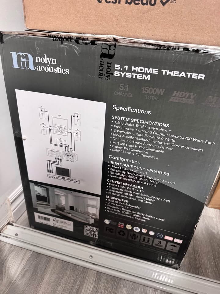 Nolyn Acoustics 5.1 Home Theater System - photo 4