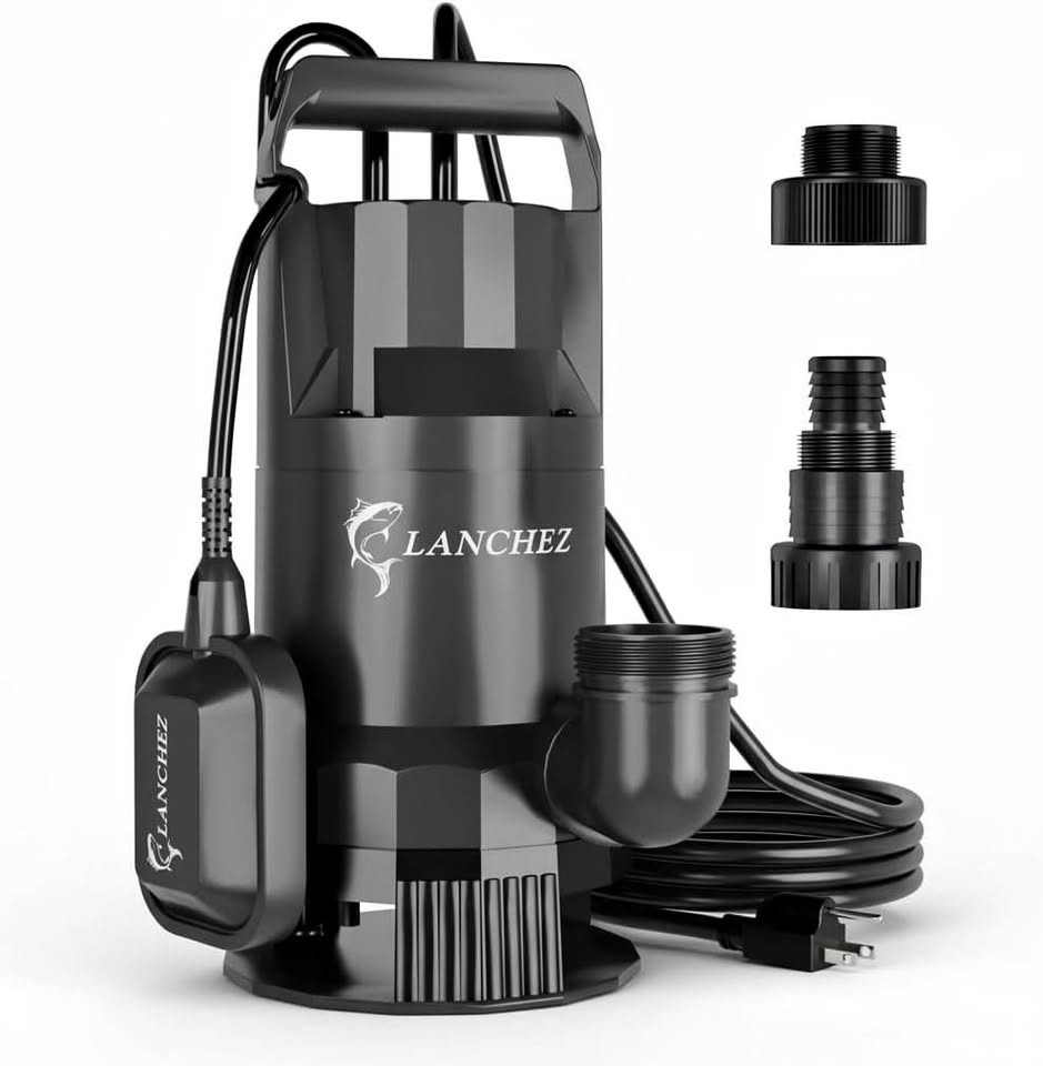 1.6HP 5200GPH Sump Pump