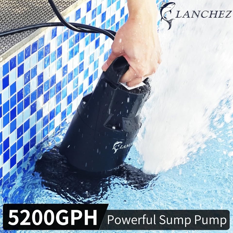 1.6HP 5200GPH Sump Pump - photo 3