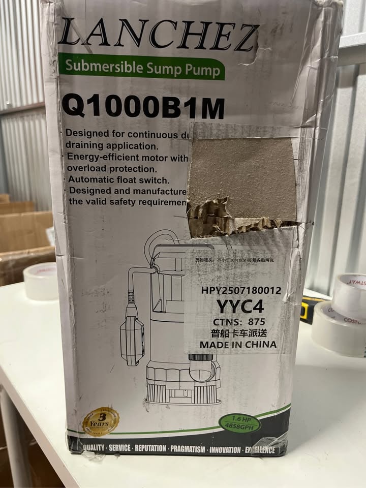 1.6HP 5200GPH Sump Pump - photo 5