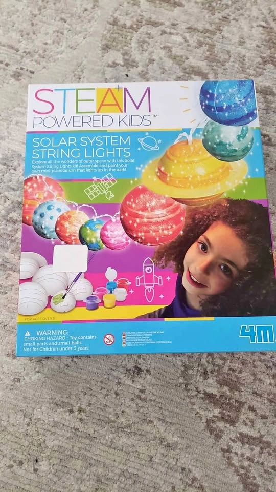 STEAM Solar System String Lights Assembly Kit