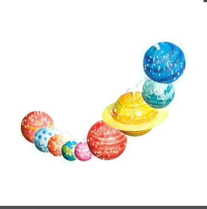 STEAM Solar System String Lights Assembly Kit - photo 4