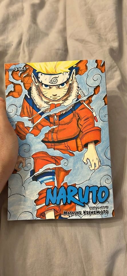 Naruto manga volume 1-3