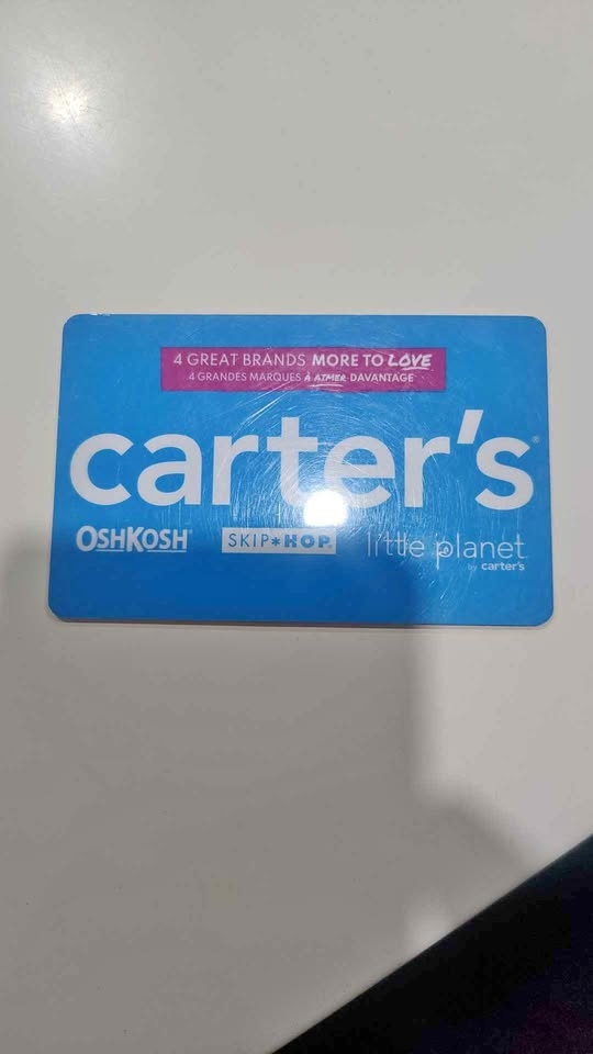 Carter's Gift Card 100$