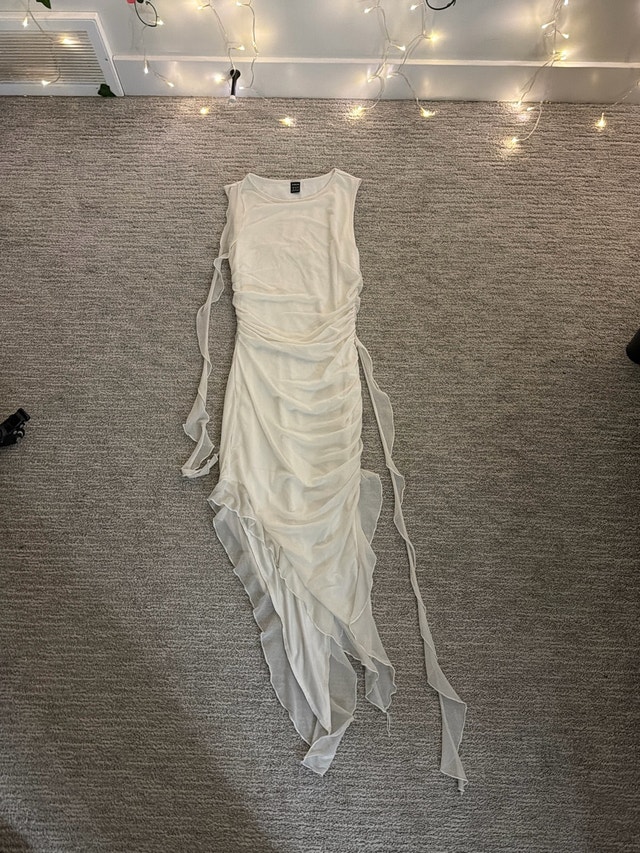 Shein White Dress