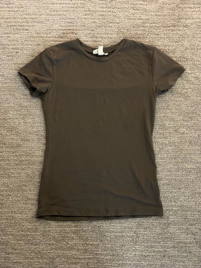 H&M Olive T-Shirt