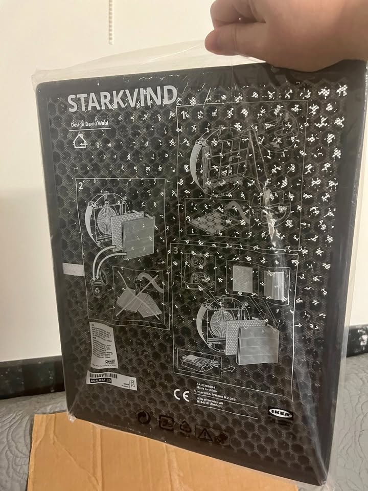 2 Starkvind IKEA filter for gas cleaning