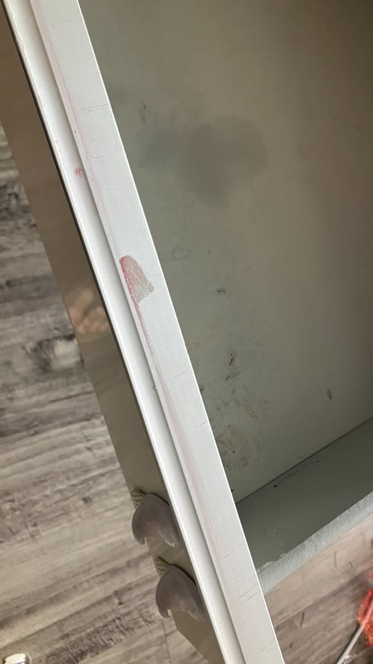Nice Sturdy White Desk Glass cover - photo 4