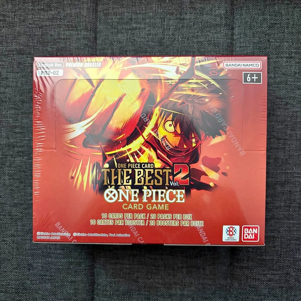 One Piece PRB02 Booster Box Premium Booster -The Best- Vol. 2
