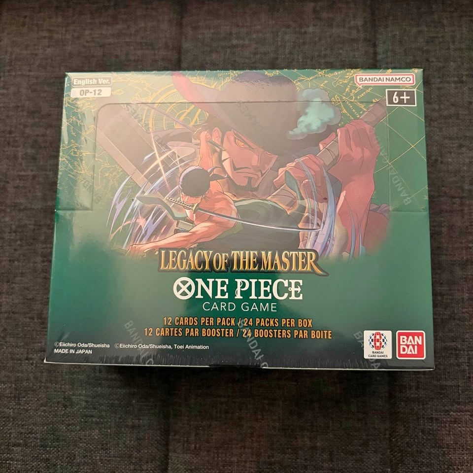 One Piece OP12 Booster Box Legacy of the Master