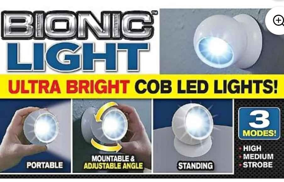 Bell + Howell Bionic Light COB LED Lights Set of 3