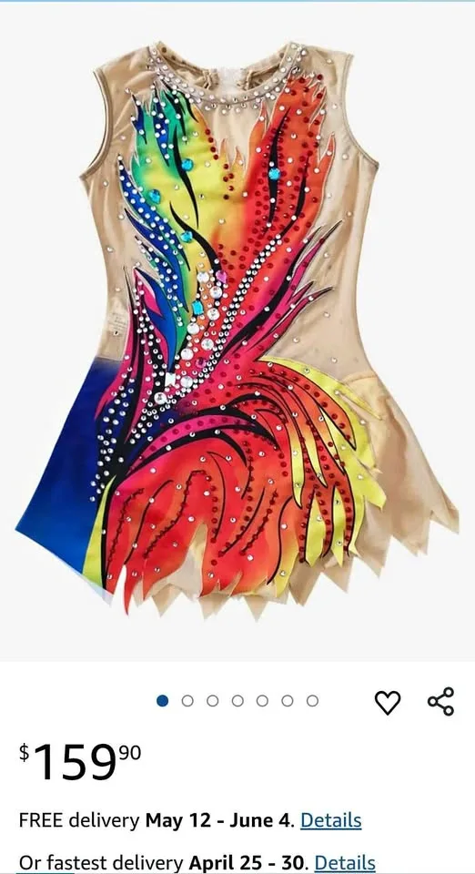 Rhythmic Gymnastics Leotard thumbnail