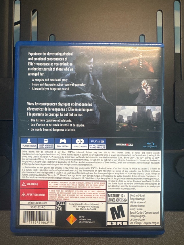 Last of Us Part 2 for PS4 - photo 2