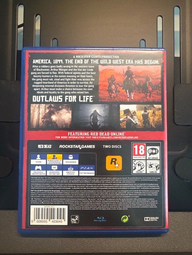Red Dead Redemption 2 for PS4 - photo 2