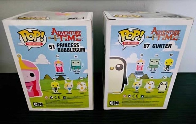 Adventure Time Funko Pops - Princess Bubblegum & Gunter - photo 4