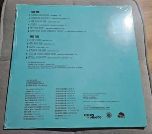Rolling Stones Early Tracks vinyl record, NEW, still seale - photo 2