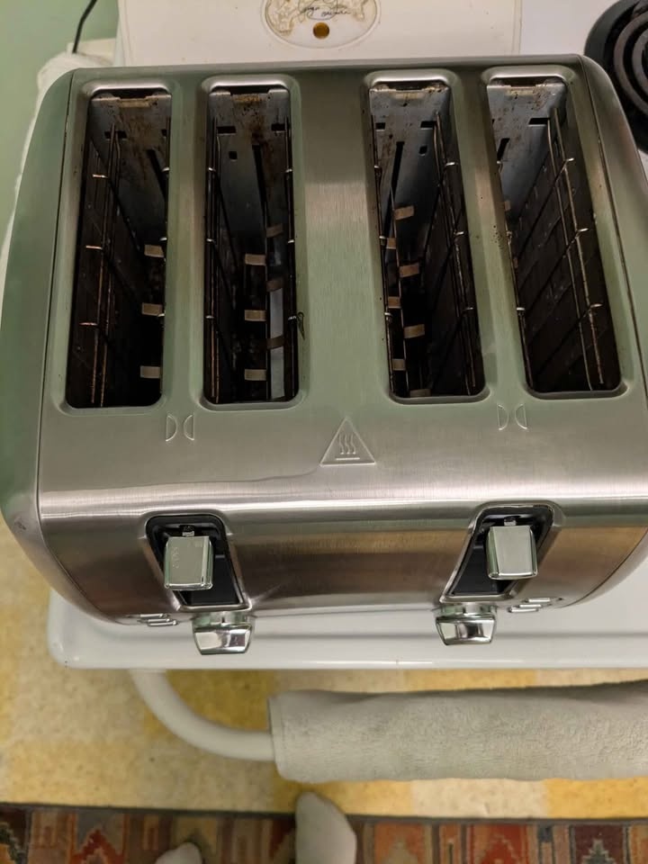 Stainless steel toaster/ 4 toaster - photo 2