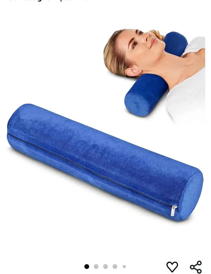 Neck Roll Memory Foam Pillow thumbnail