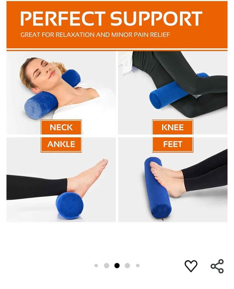 Neck Roll Memory Foam Pillow - photo 5