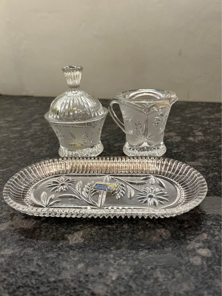 Lausitzer Sugar and Creamer Set, Margret Pattern - photo 2