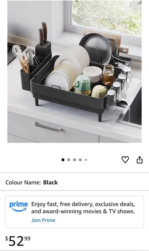 Brand New SONGMICS Expandable Dish Drying Rack - photo 4