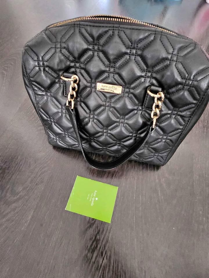 Kate Spade Alessa Astor Quilted Leather Satchel