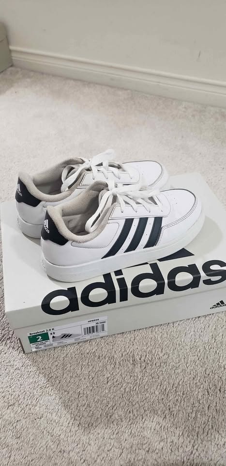 Adidas Child Breaknet 2.0 K Sneaker Size 2Y