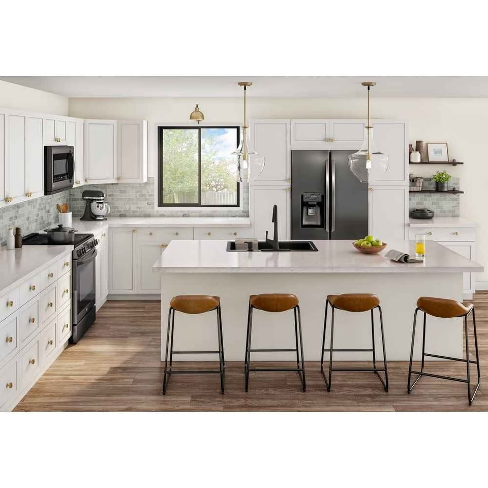 Hampton Bay Edson Kitchen Wall Cabinet - photo 3