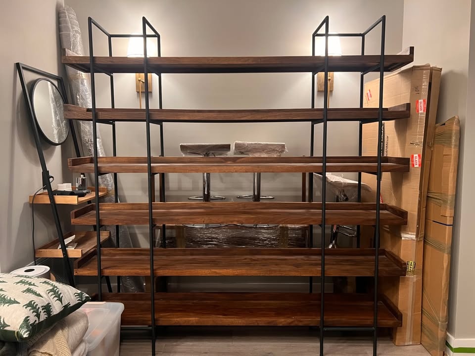 Orig. $2,200 *DISCONTINUED* Crate & Barrel bookshelf - photo 4
