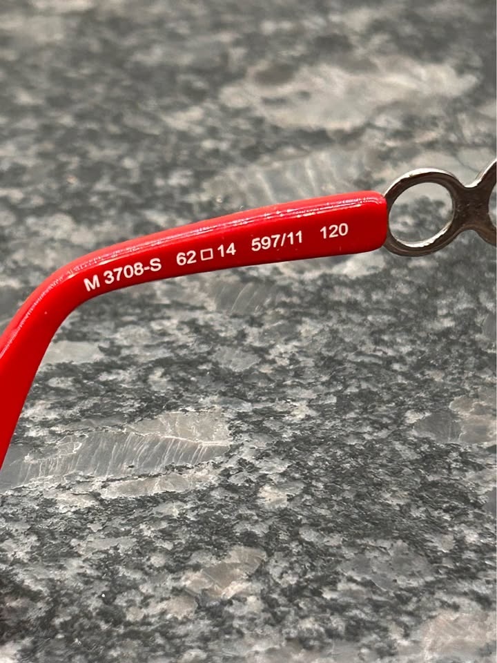 Vintage red Moschino M 3708-S sunglasses GIFT - photo 4