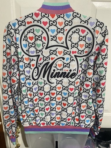 Zippered jacket with Disney drawings and rhinestones, size S/M, - photo 2