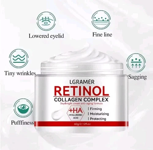 Retinol Lifting Firming Cream Collagen Smooth wrinkles Face Crea - photo 4