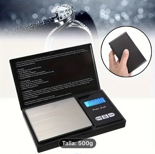 Digital pocket scale for jewelry 500 g, battery operated - photo 3