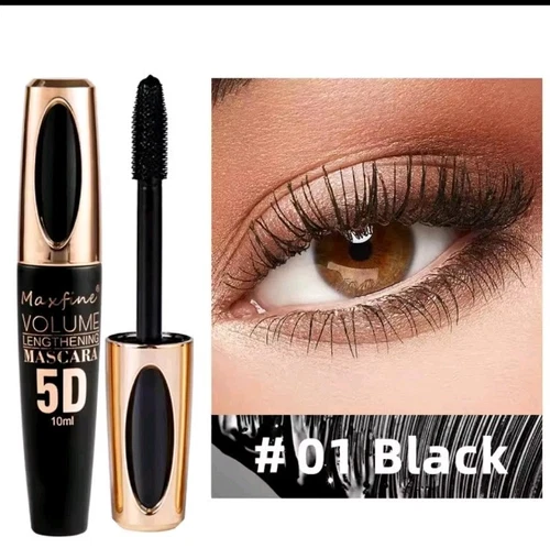 5D Silk Fiber Mascara Fuller & Voluminous Mascara Natural Waterp
